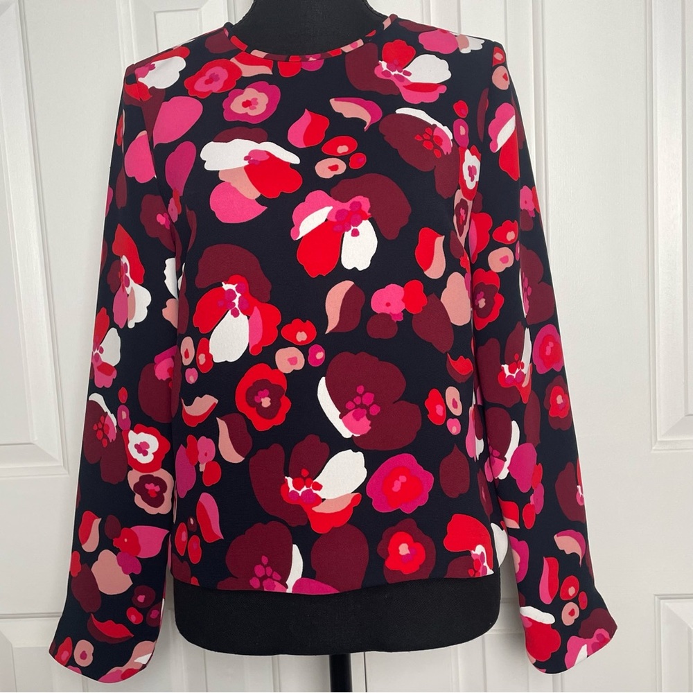 Kate Spade poppy flower top